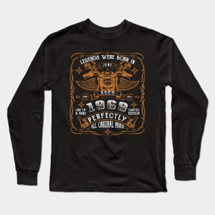 Legends Born In June 1969 54th Birthday Long Sleeve T-Shirt